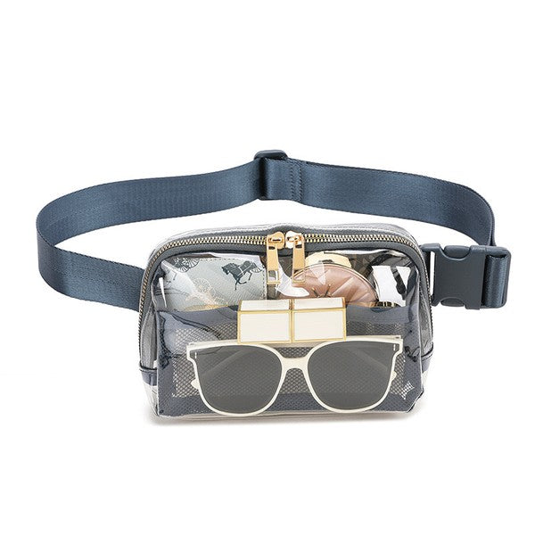 Clear Stadium Crossbody-Fanny Pack
