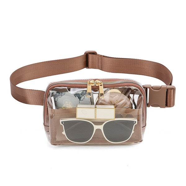 Clear Stadium Crossbody-Fanny Pack