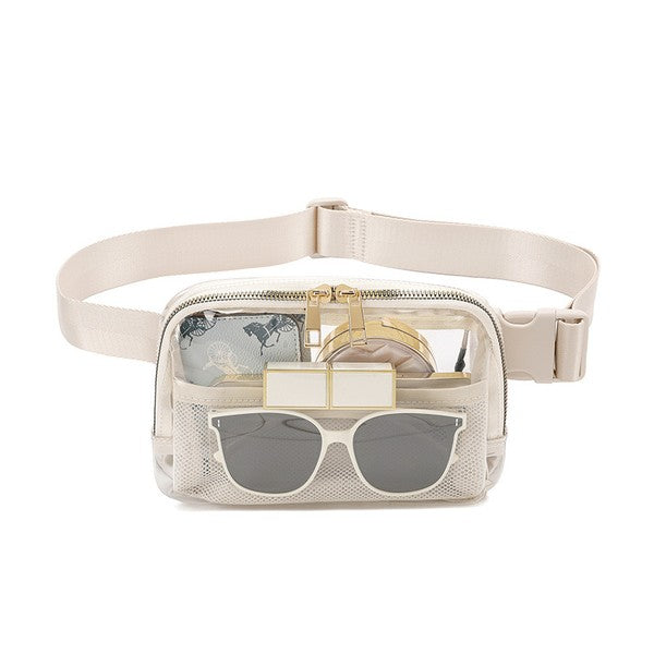 Clear Stadium Crossbody-Fanny Pack