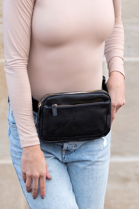 Vegan Leather Sling Bag
