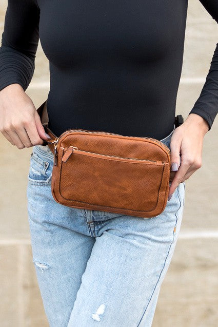 Vegan Leather Sling Bag