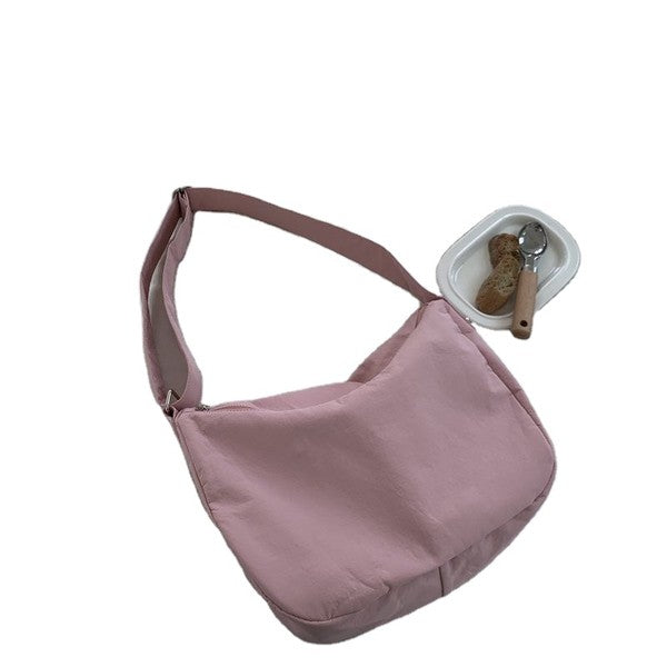 Nylon Messenger Oversized Bag-Athleisure Bag