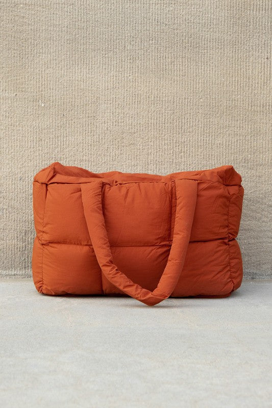 Weekender Puffer Tote