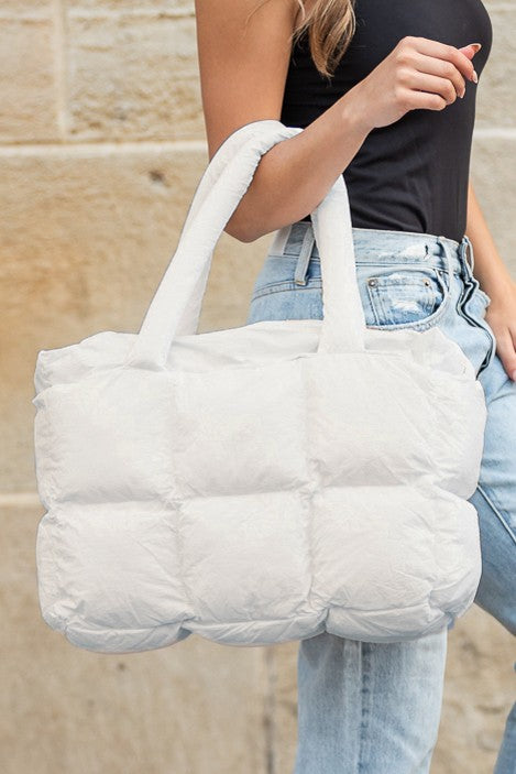 Weekender Puffer Tote