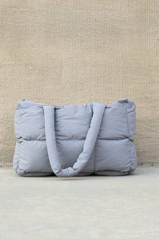 Weekender Puffer Tote