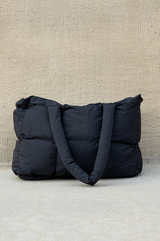 Weekender Puffer Tote
