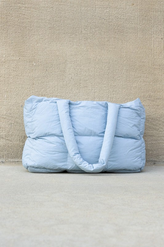 Weekender Puffer Tote