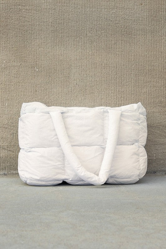 Weekender Puffer Tote