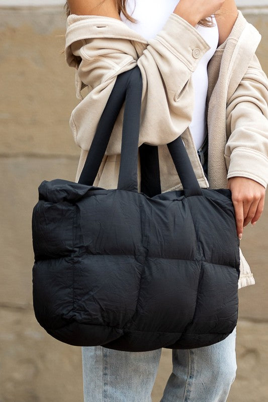 Weekender Puffer Tote