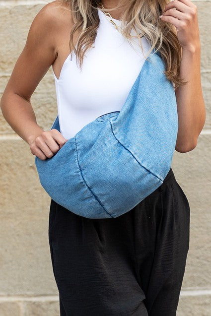 Denim Shoulder Bag