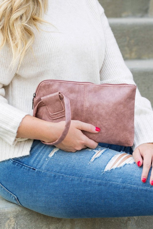 Mini Wristlet Clutch O-Ring
