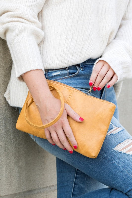 Mini Wristlet Clutch O-Ring