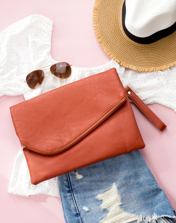 Envelope Clutch Fold-0ver-Handbag