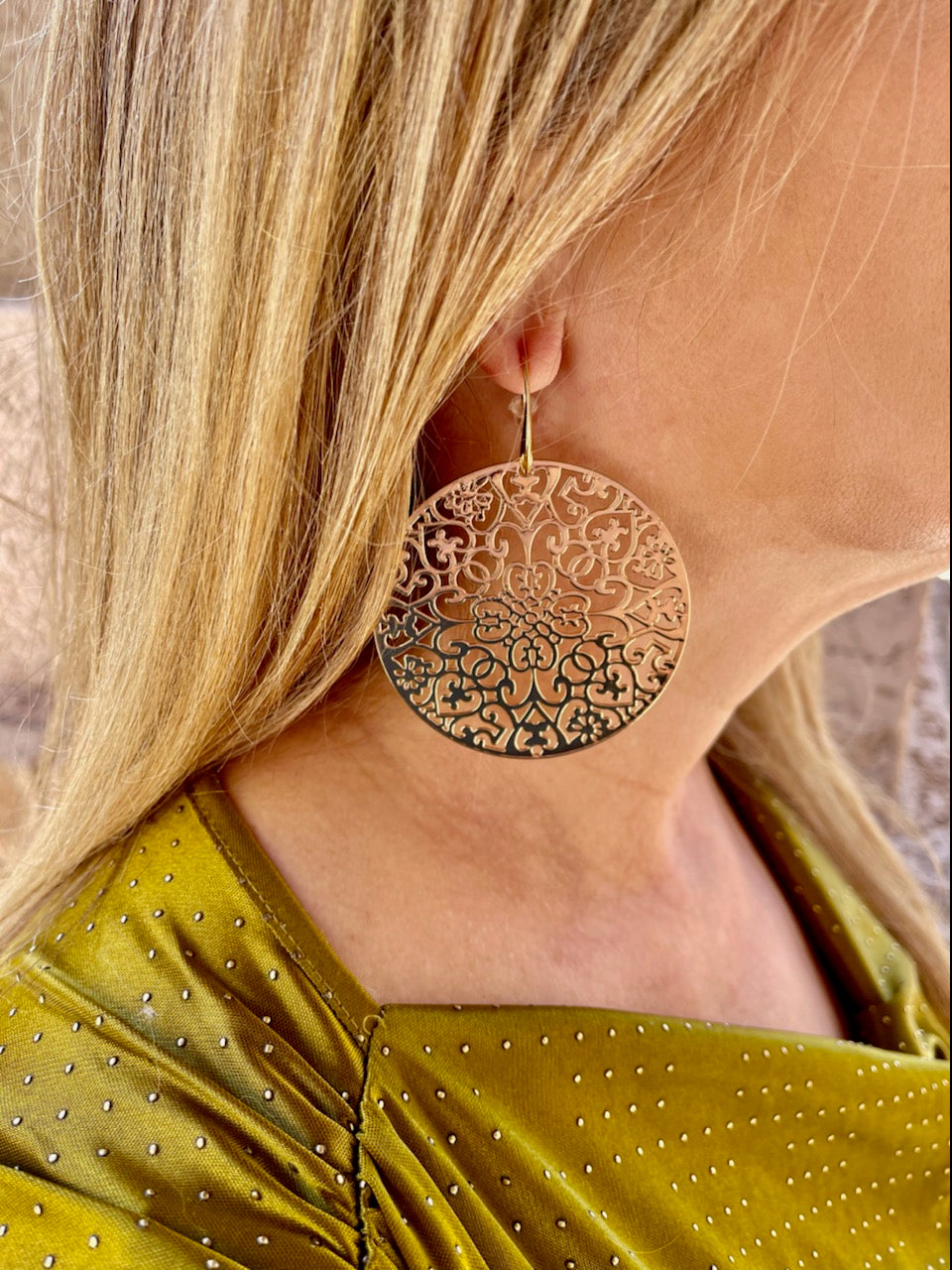 Bohemian Gold Earrings