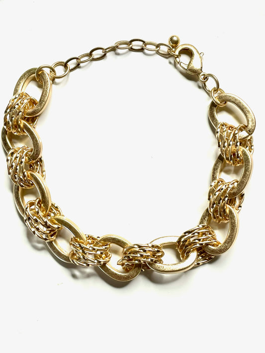 Chunky Chain Gold Bracelet