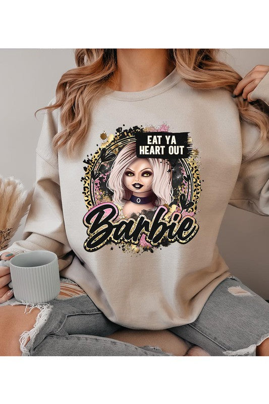 Barbie Sweatshirt Eat Ya Heart Out