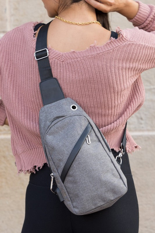 Crossbody Sling-Backpack-Shoulder Bag