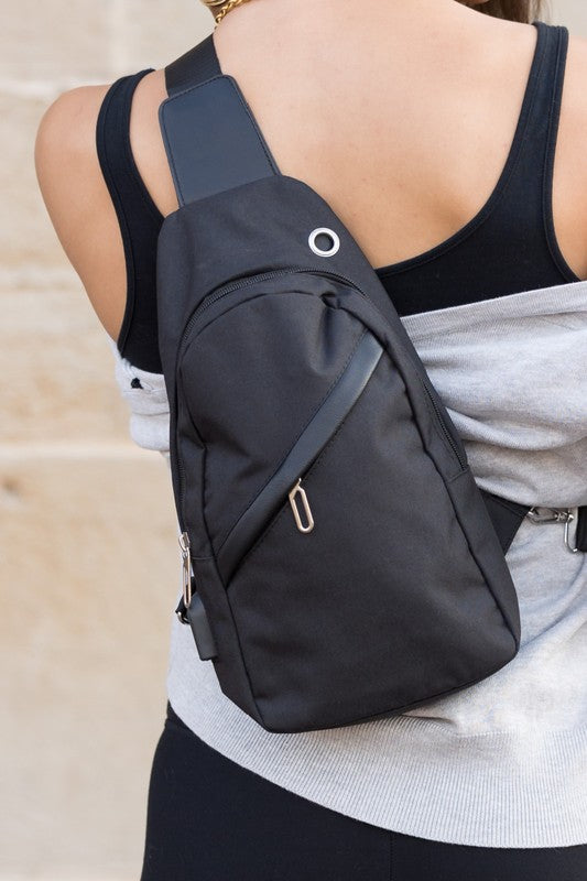 Canvas Crossbody Sling