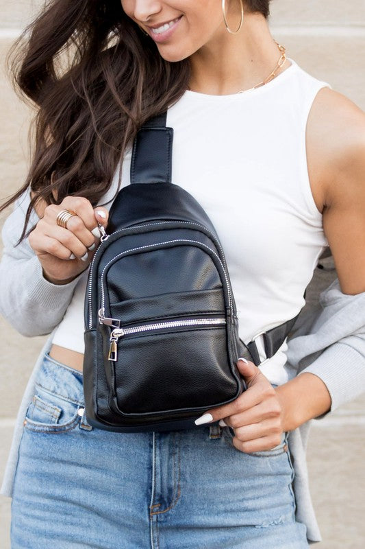 Backpack Sling Convertible-Shoulder Bag-Crossbody Bag