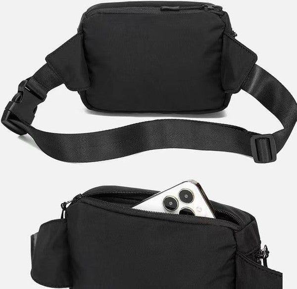 Nylon Sling Belt Bag