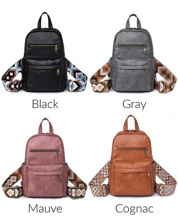 Backpack Crossbody Convertible-Shoulder Bag