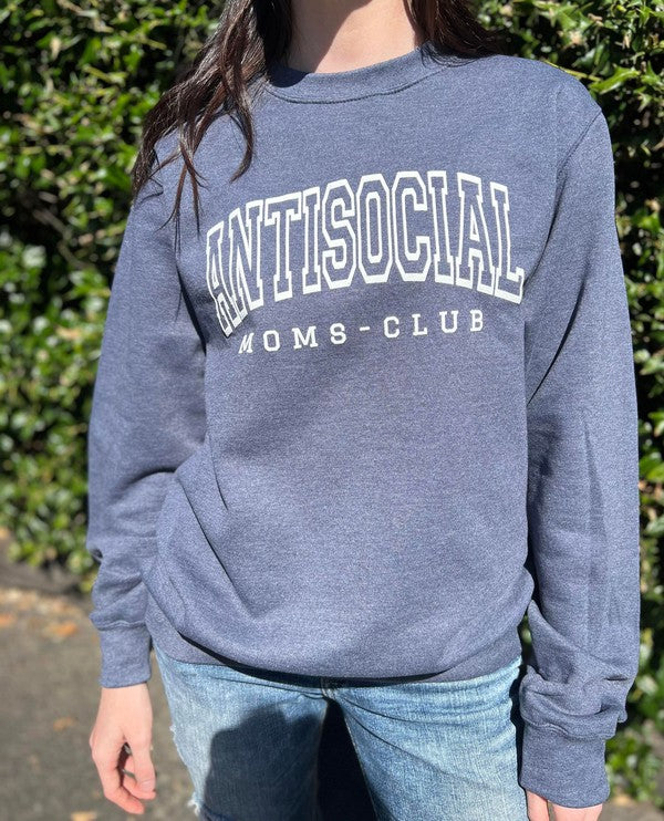 Sweatshirt Antisocial Moms Club