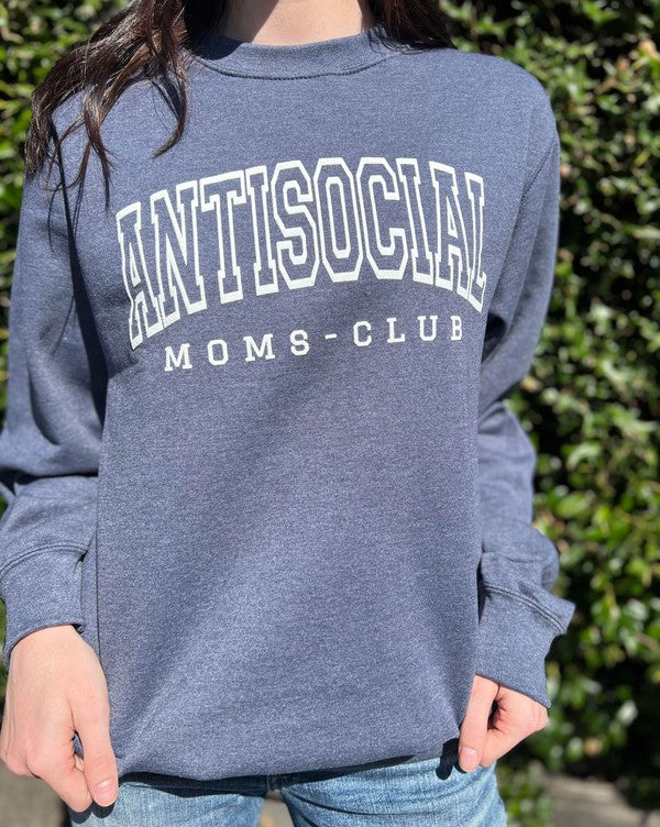 Sweatshirt Antisocial Moms Club