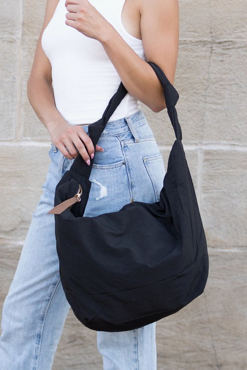 Nylon Messenger Carryall Oversized