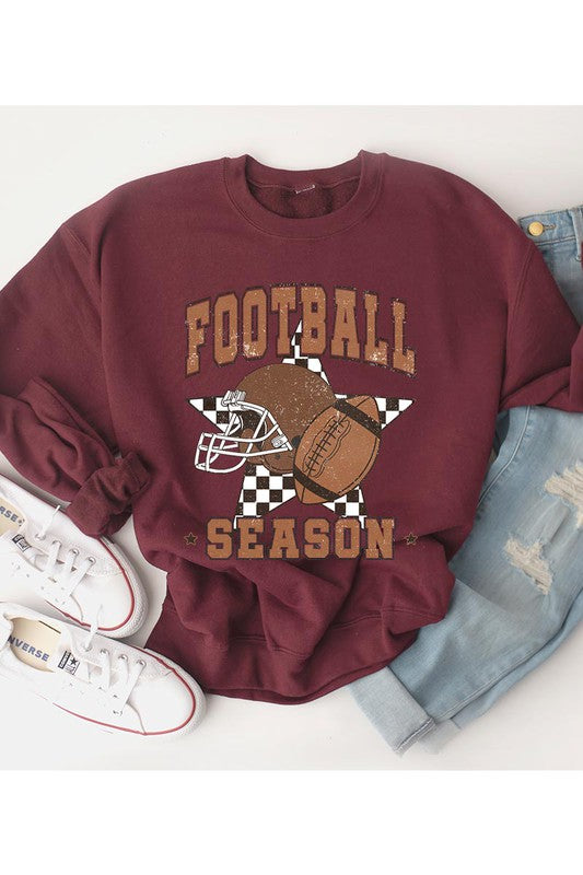 Football Game Day Unisex Fleece Sweatshirt