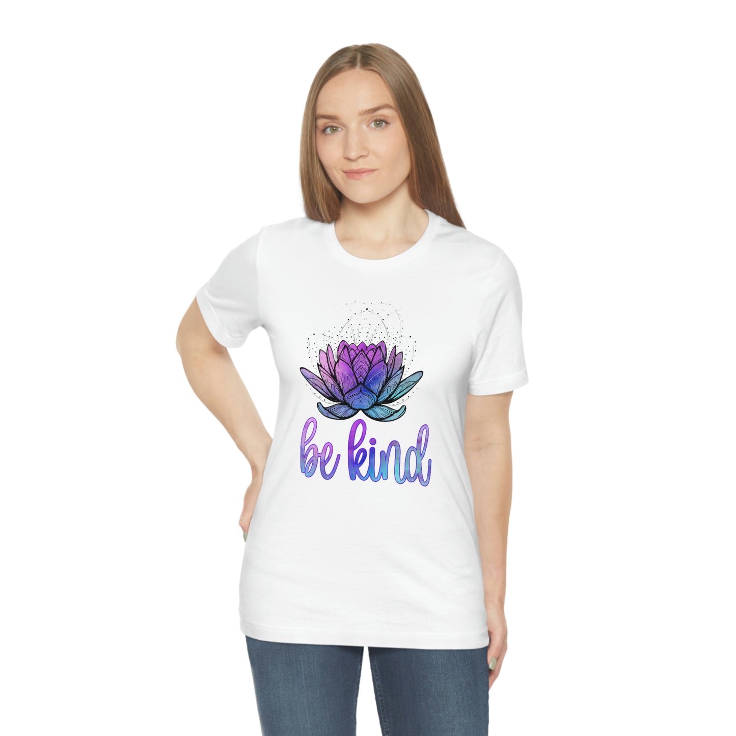 Be Kind Women's Unisex Jersey Short Sleeve Tee Gender Neutral