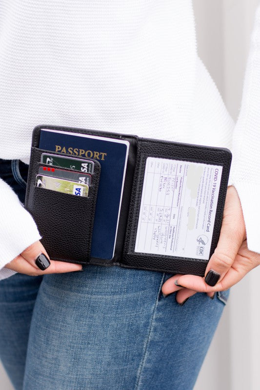 Passport Vaccine Wallet-Credit Card Wallet