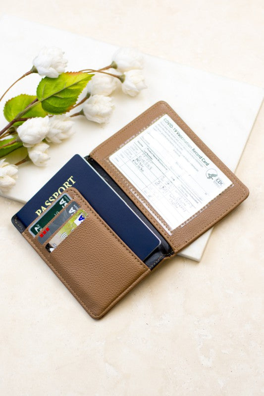 Passport Vaccine Wallet-Credit Card Wallet