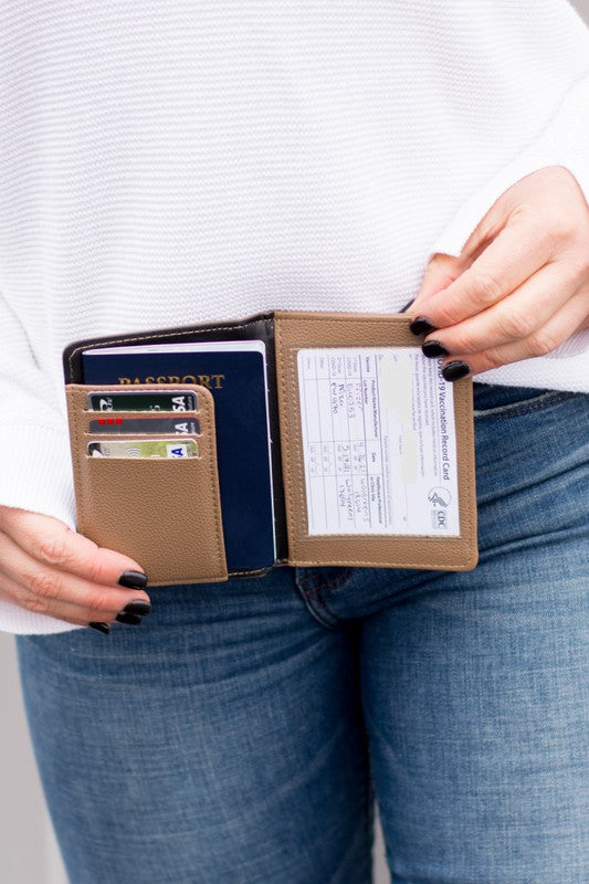 Passport Vaccine Wallet-Credit Card Wallet