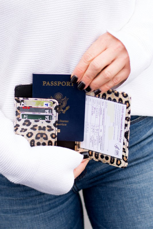 Passport Vaccine Wallet-Credit Card Wallet