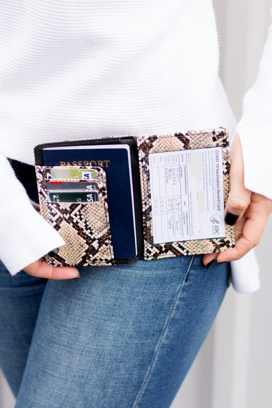 Passport Vaccine Wallet-Credit Card Wallet