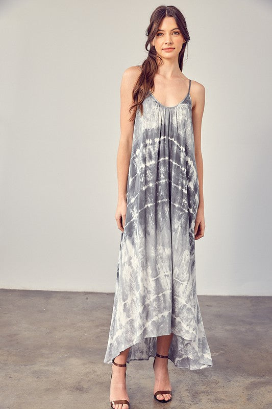 Tye Dye Cami Maxi Dress