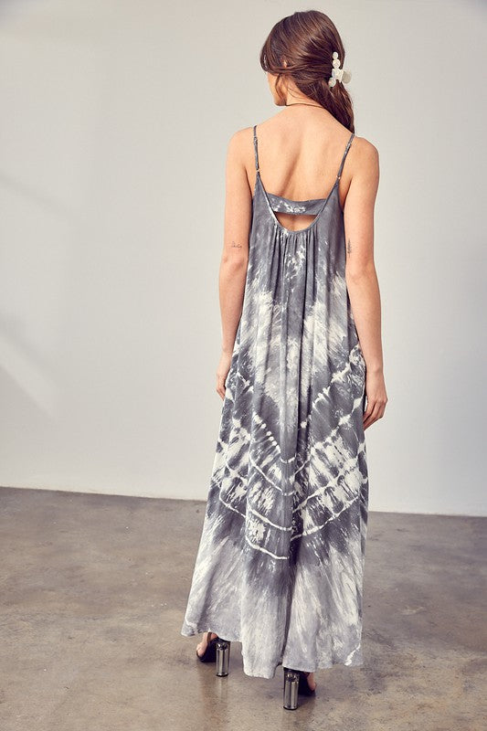 Tye Dye Cami Maxi Dress