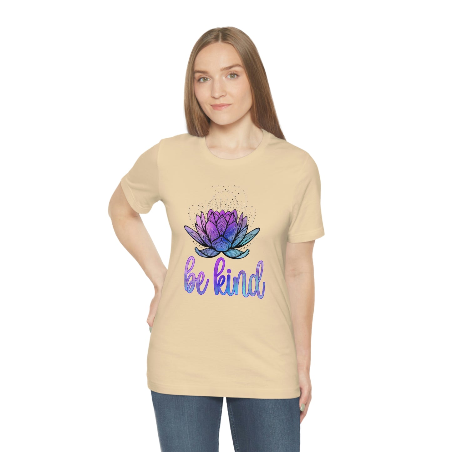 Be Kind Women's Unisex Jersey Short Sleeve Tee Gender Neutral