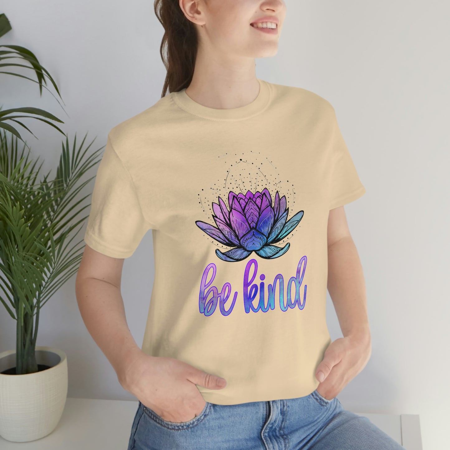 Be Kind Women's Unisex Jersey Short Sleeve Tee Gender Neutral