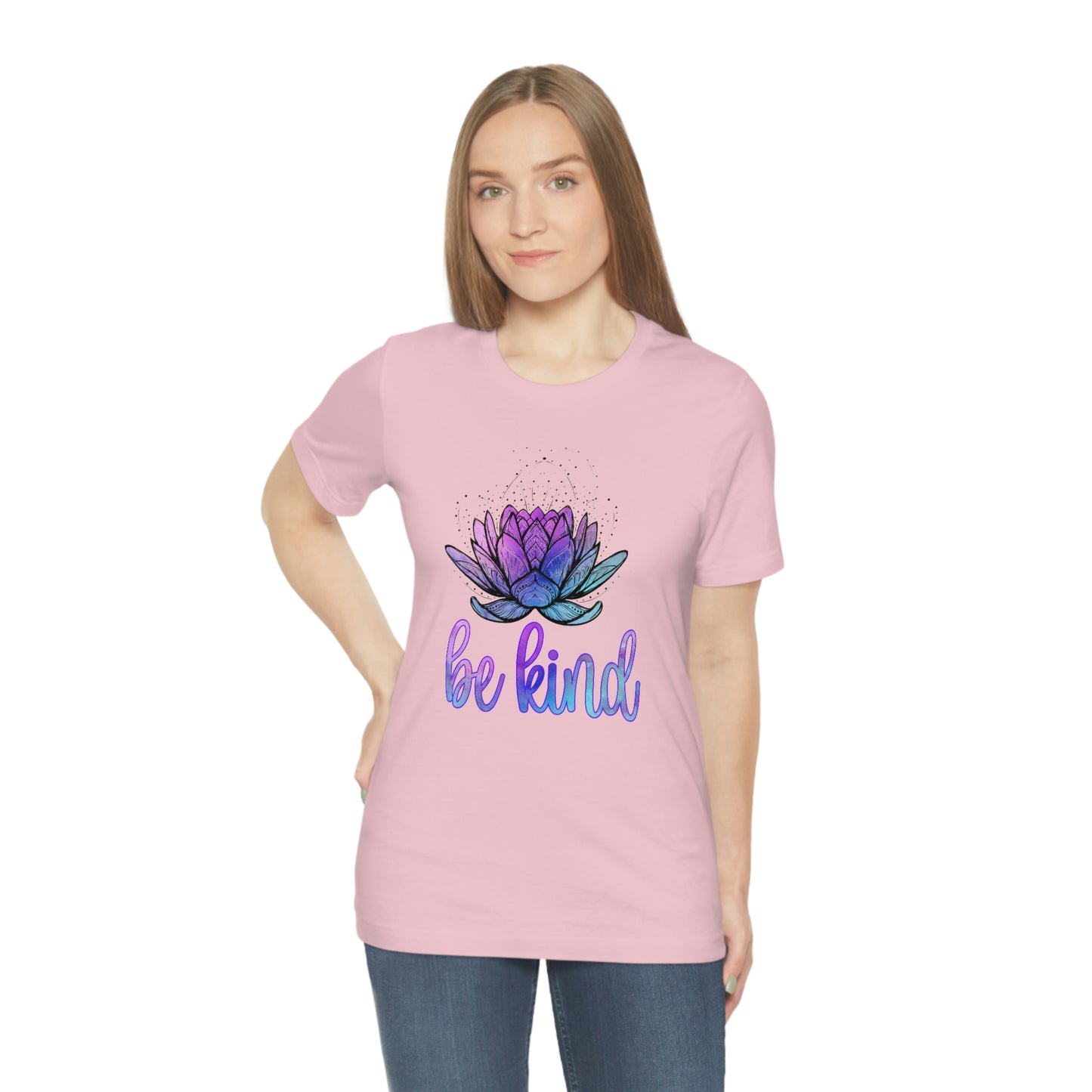 Be Kind Women's Unisex Jersey Short Sleeve Tee Gender Neutral