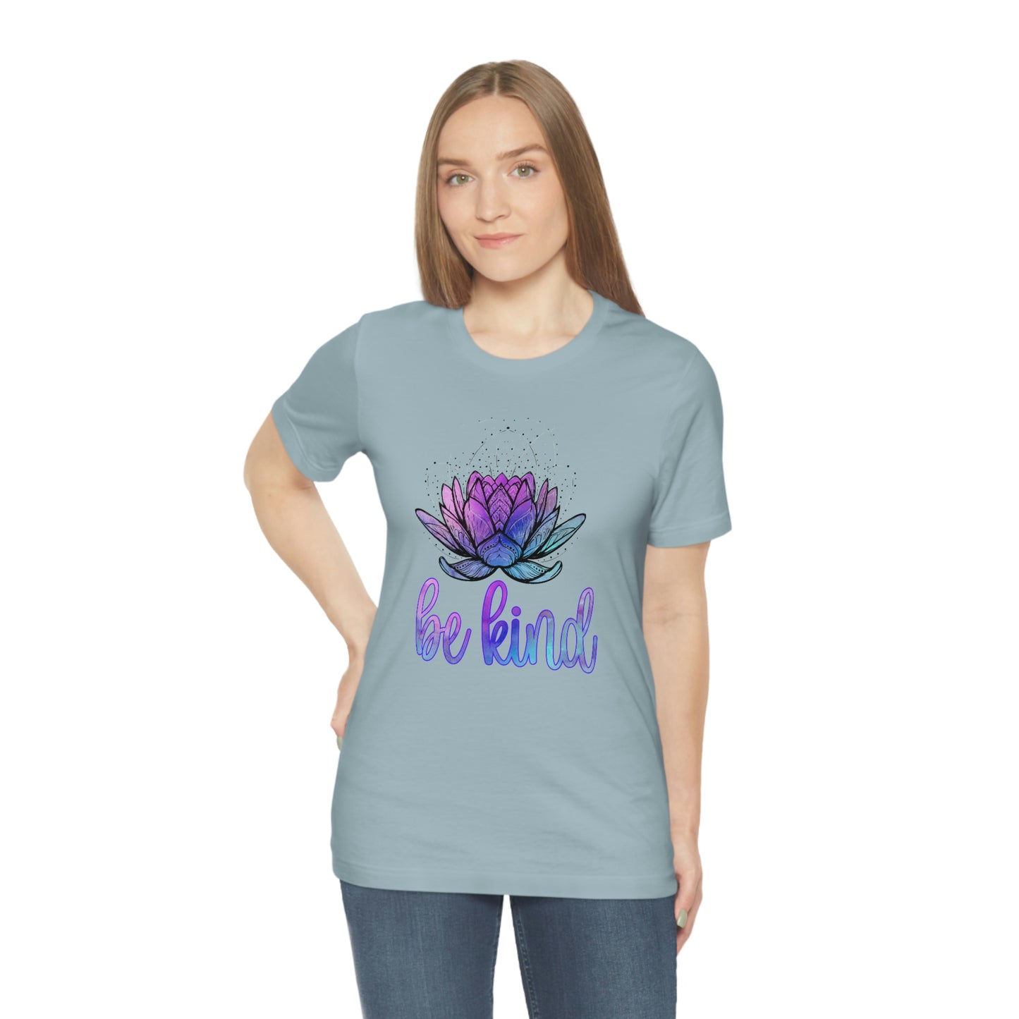 Be Kind Women's Unisex Jersey Short Sleeve Tee Gender Neutral