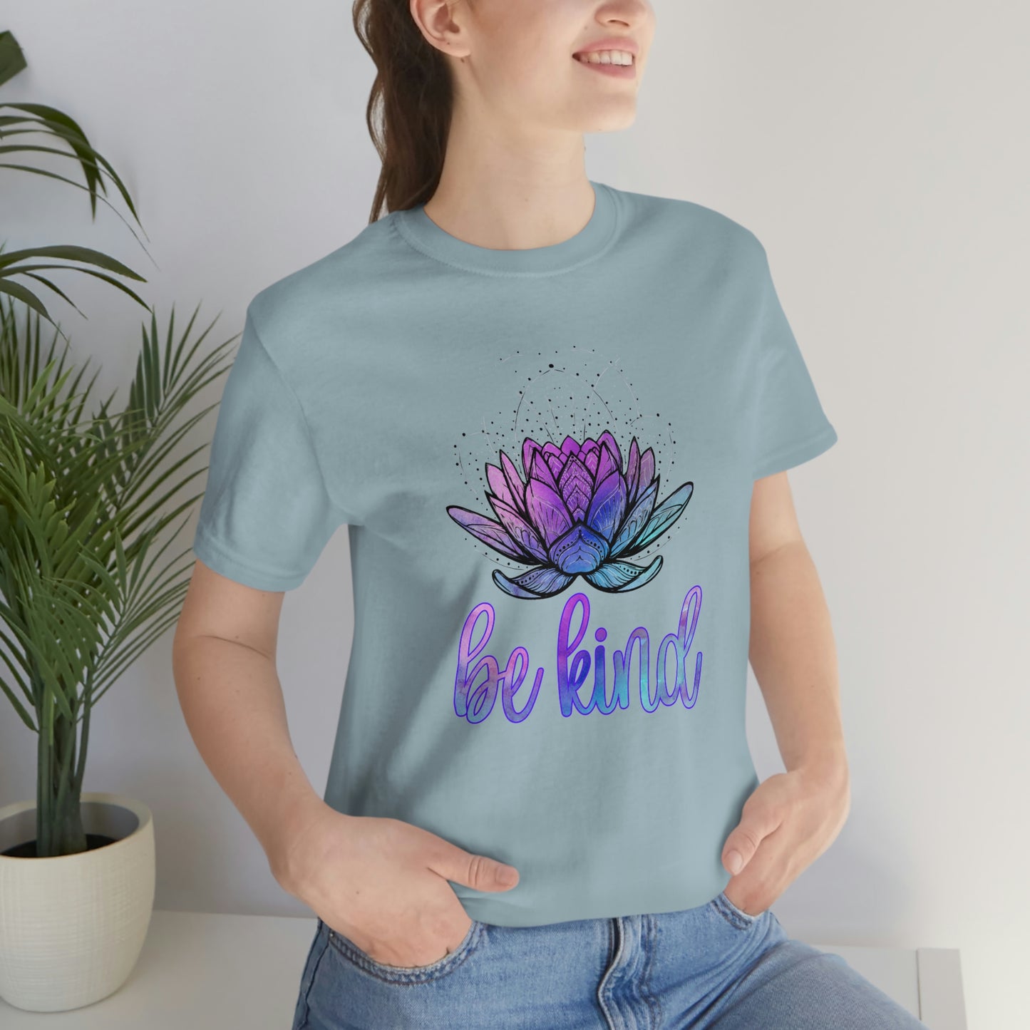 Be Kind Women's Unisex Jersey Short Sleeve Tee Gender Neutral