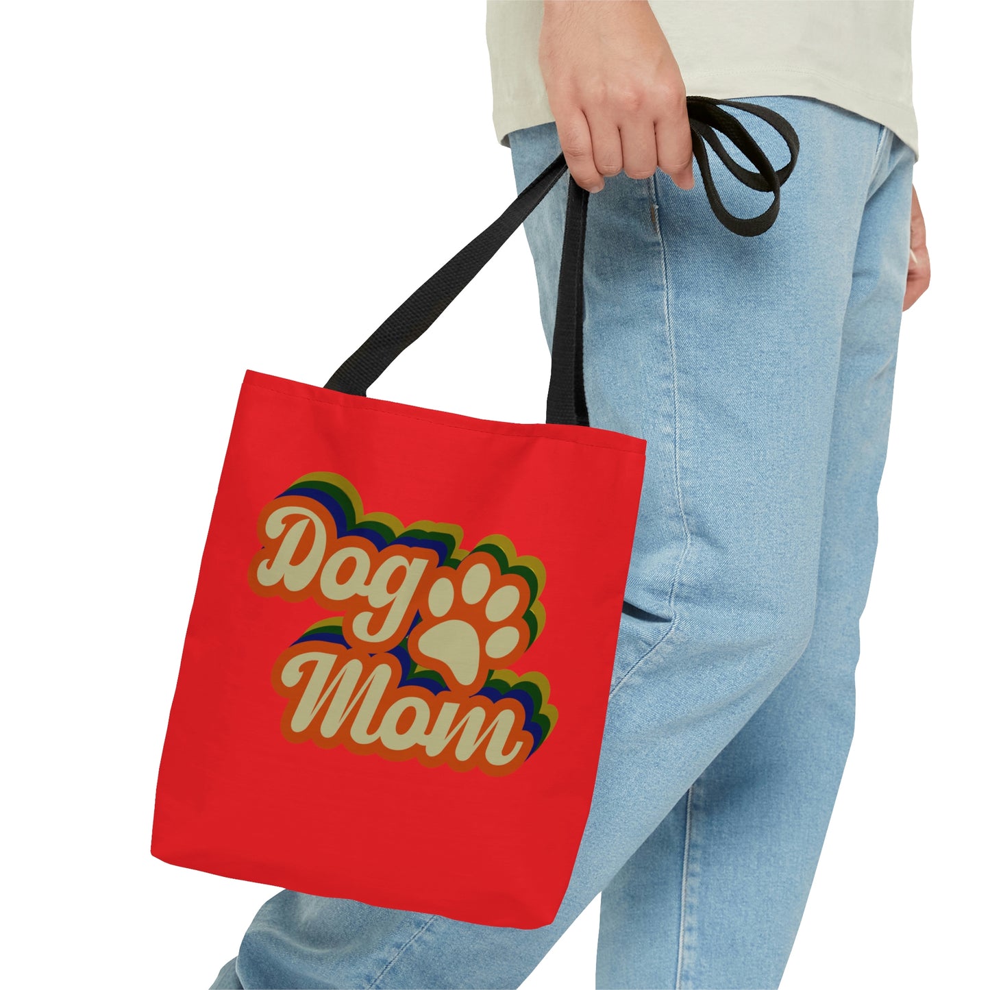 Dog Mom Women's AOP Tote Bag Girl's Tote All Purpose Tote