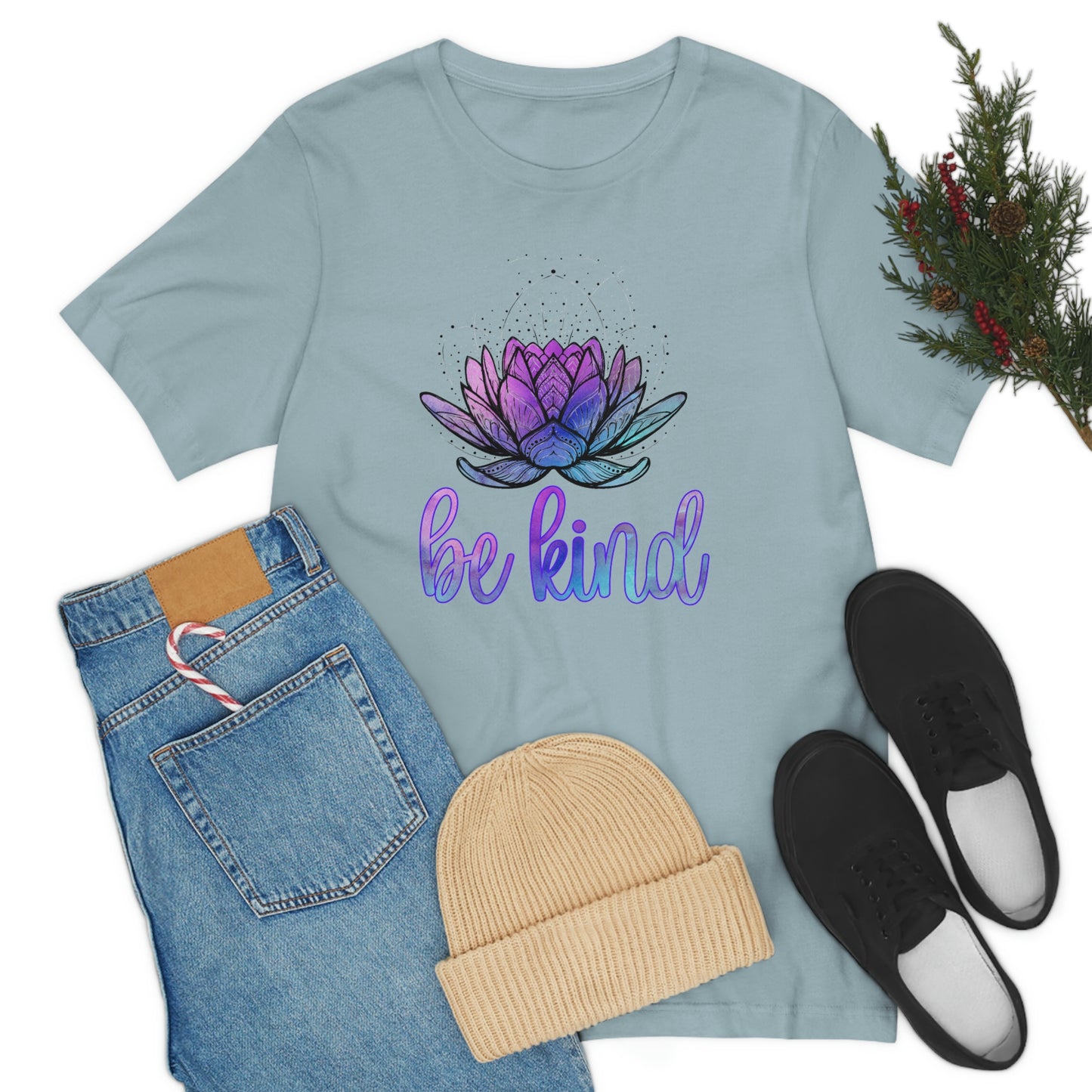 Be Kind Women's Unisex Jersey Short Sleeve Tee Gender Neutral