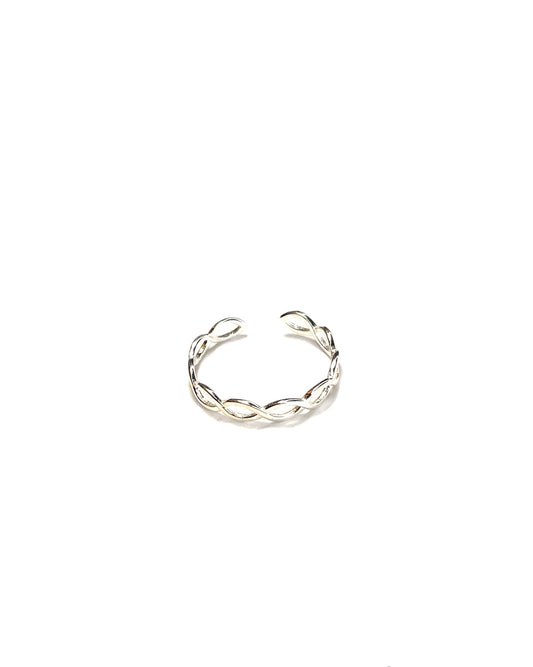 Silver Band Ring Stackable