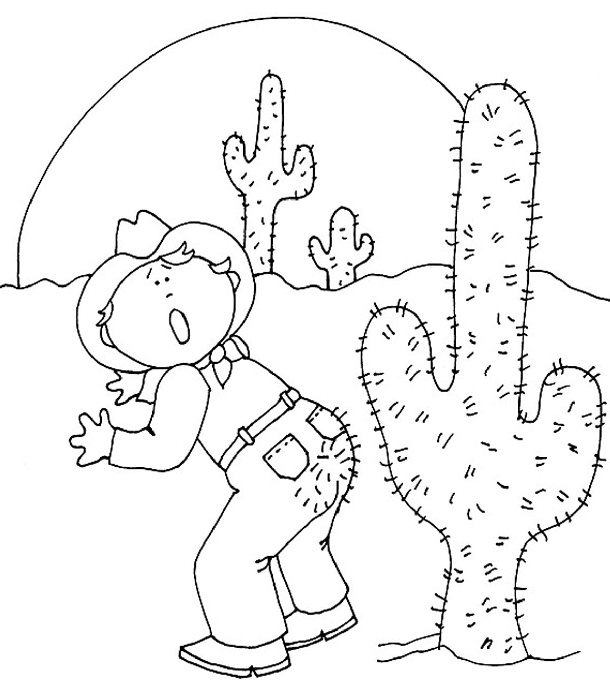 Cowboy and Cactus