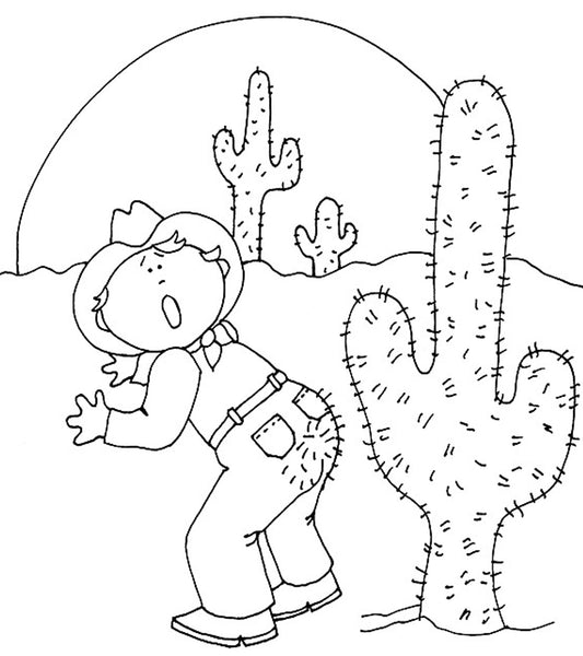 Cowboy and Cactus