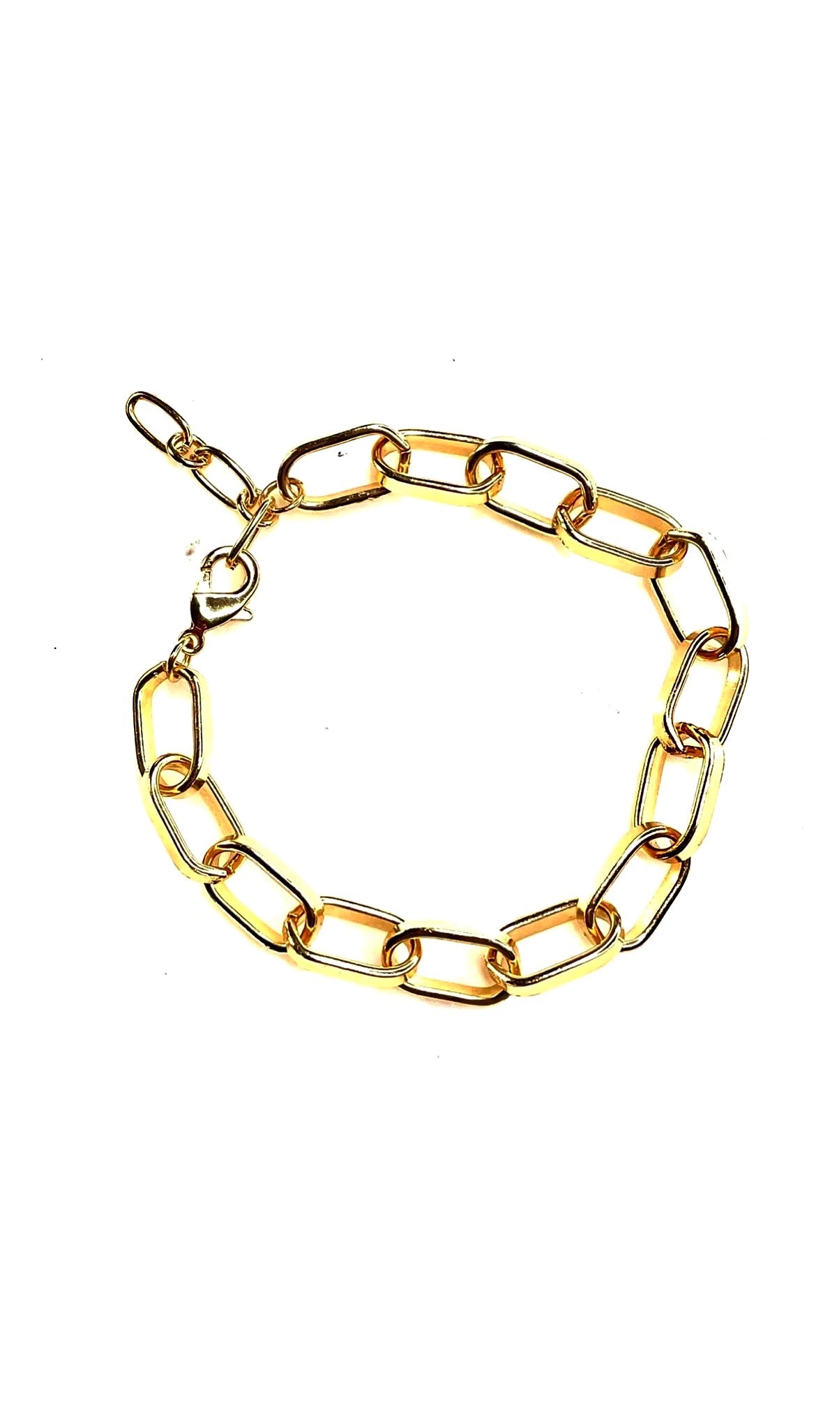 Gold Chain Link Bracelet