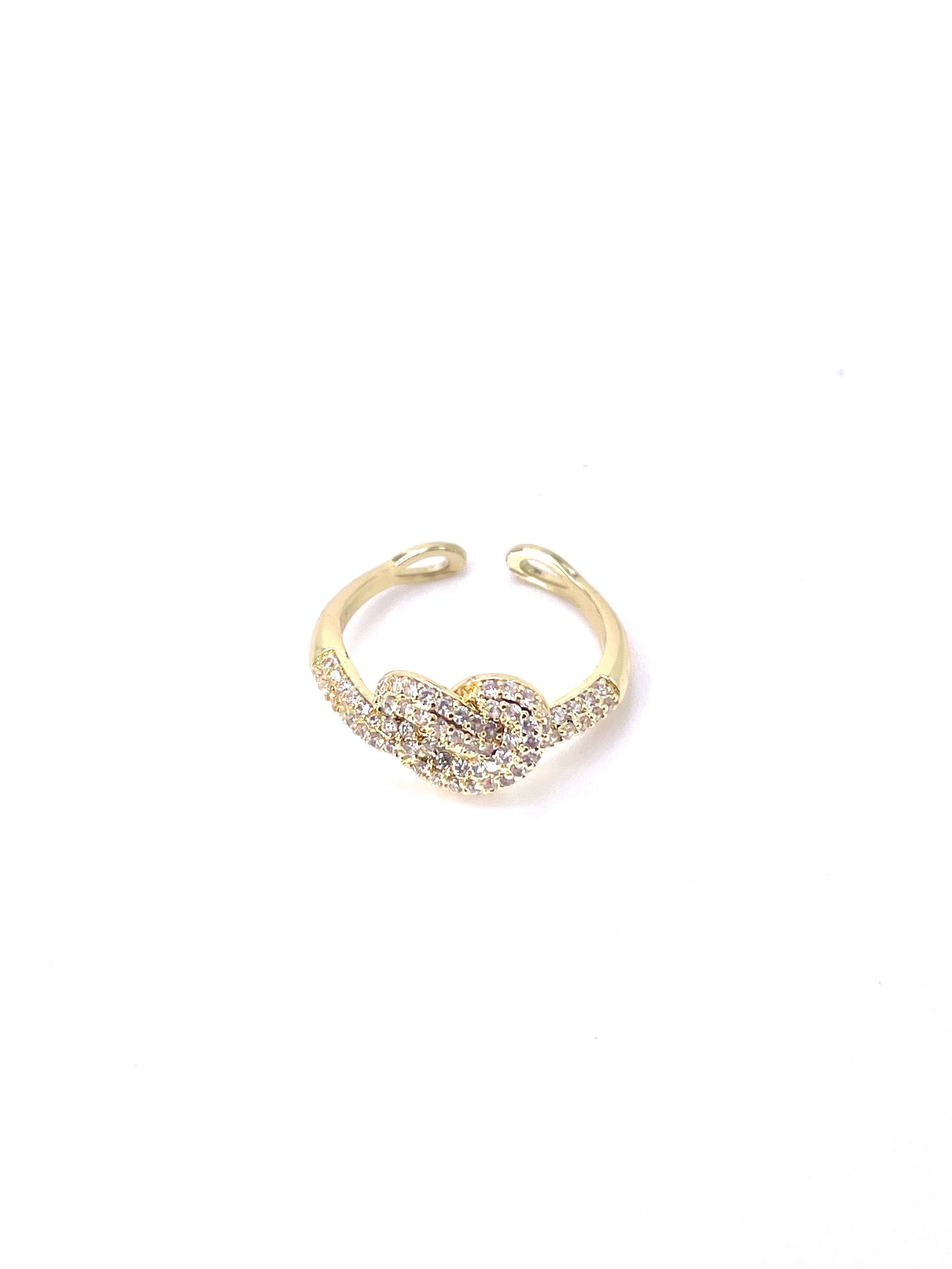 Gold Knot Stack Ring