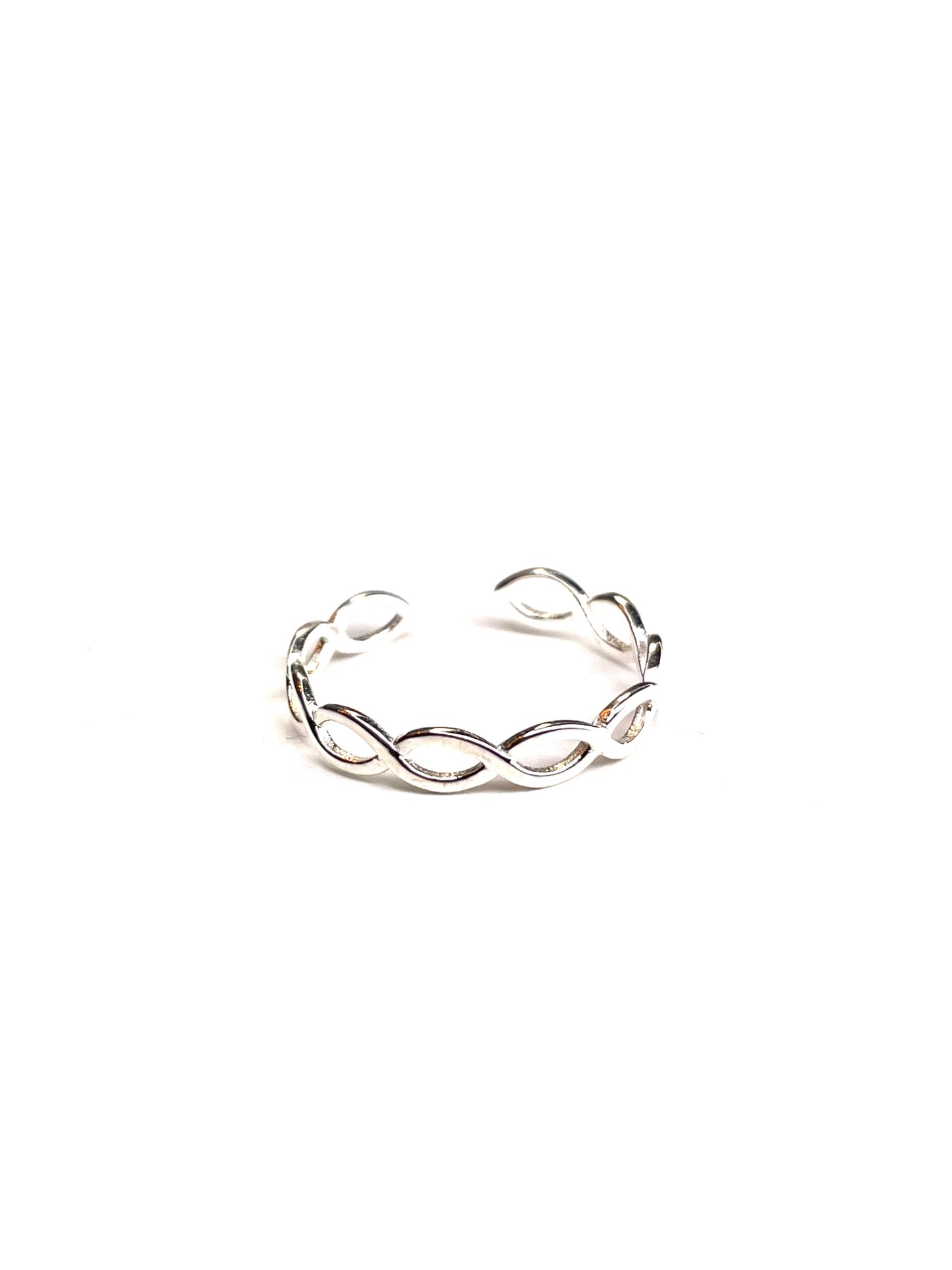 Silver Band Ring Stackable